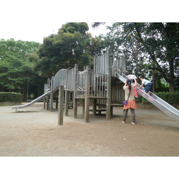 park. 642m until Matsuba-cho, green space (park)