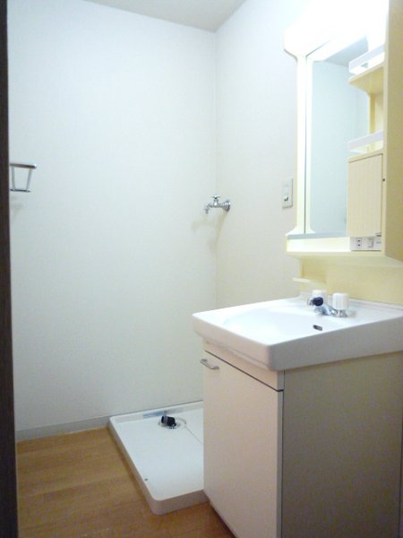 Washroom. Independent wash basin, Laundry Area