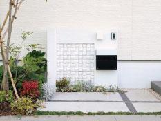 Other. Set the post and intercom, Design ・ Gatepost feature-rich. (Our example of construction)