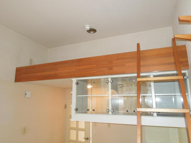 Living and room. Kitchen shelf enhancement