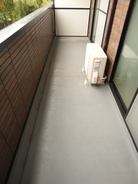 Balcony. You Jose futon happy because it is quite spread