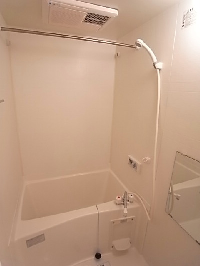 Bath. Bathroom dryer with bus.