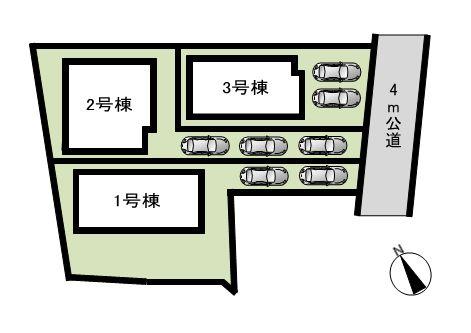 The entire compartment Figure.  ◆ Parking Partial dirt floor concrete! It is with fence.