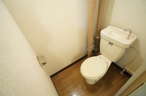 Toilet. It is a photograph of the other rooms.