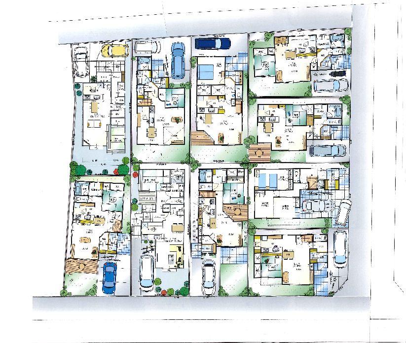 The entire compartment Figure. All 10 compartments, Each building building there is a reference. Please feel free to contact us. 