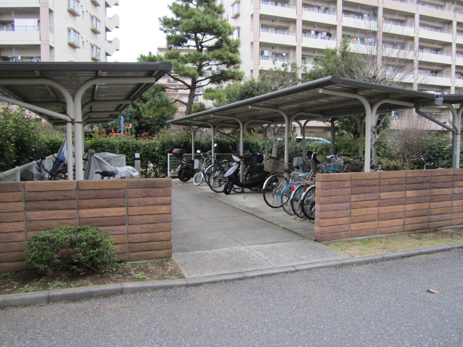 Other common areas. Bicycle shed