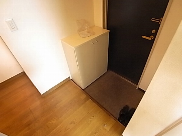 Entrance. With cupboard.