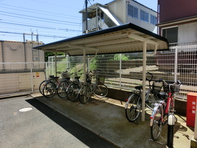 Other common areas. Covered parking lot