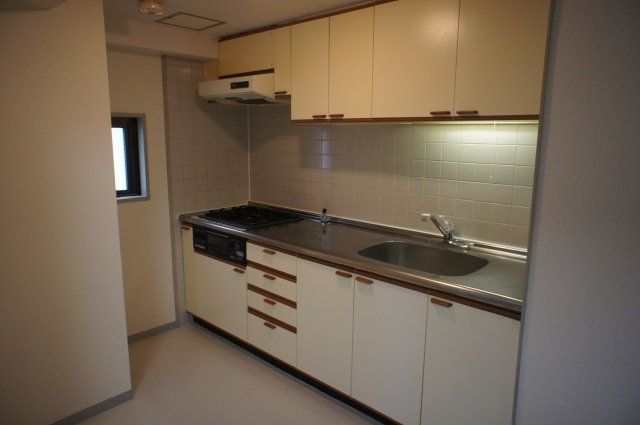 Kitchen. Spacious and has