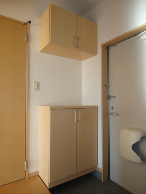 Entrance. Also larger amount with the front door storage