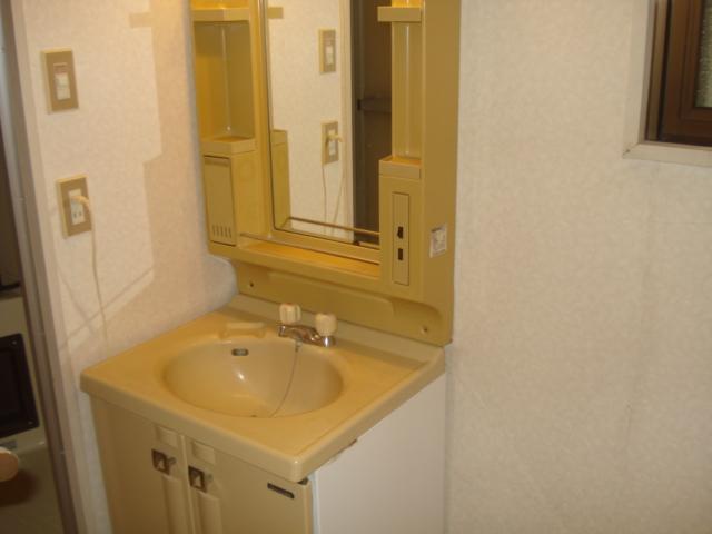 Washroom. Washroom, Independent basin with dressing room