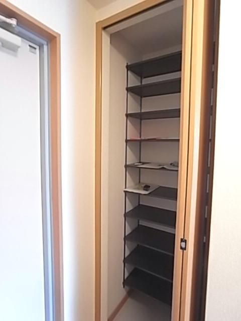 Entrance. Shoe box to enter a lot.