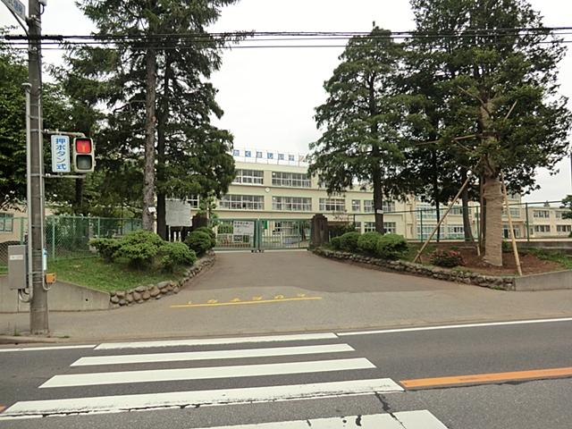 Primary school. Kashiwashiritsu Kazehaya to Northern Elementary School 1280m