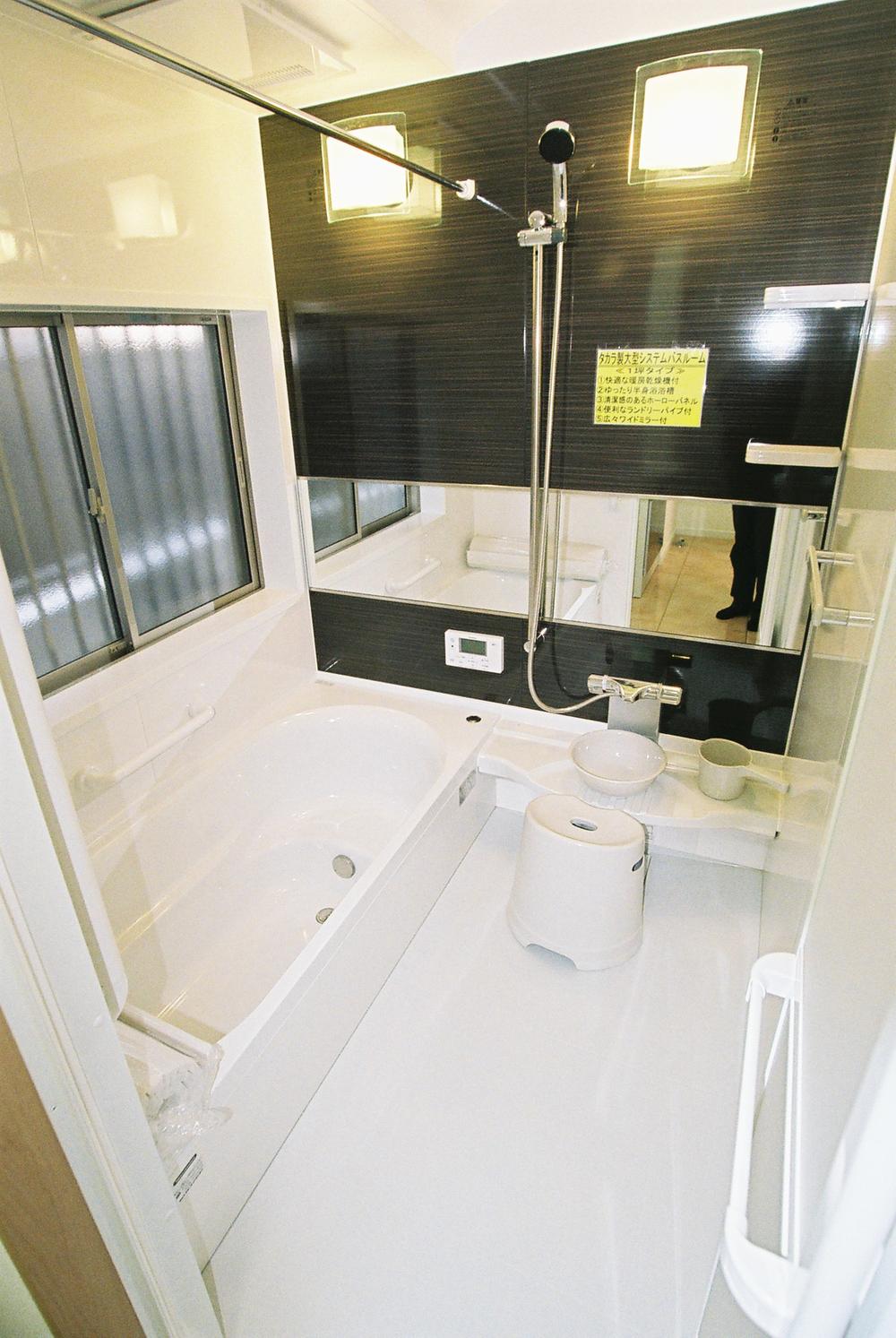 Bathroom. System bathroom with steel ventilation dryer Takara