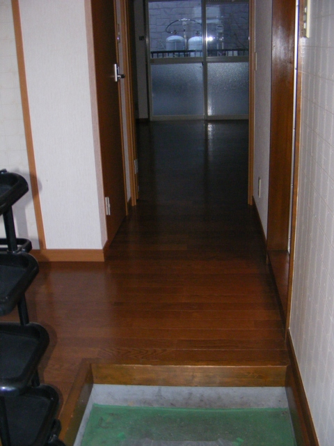 Entrance. Since the plane is shoes is likely to take off.