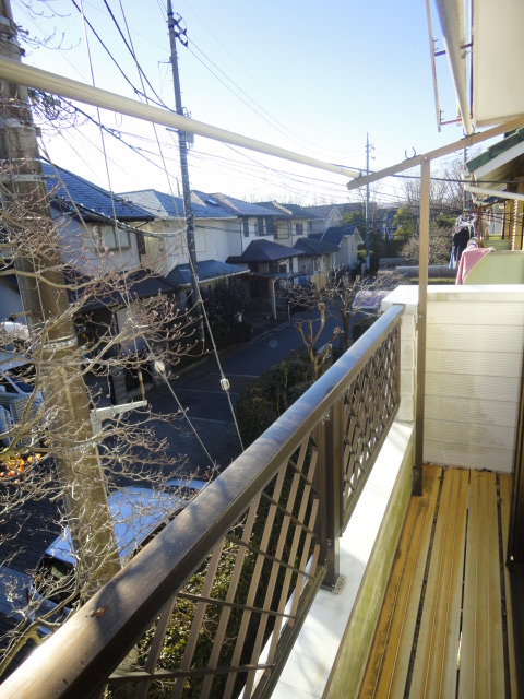 Balcony. There is a balcony This is the only room
