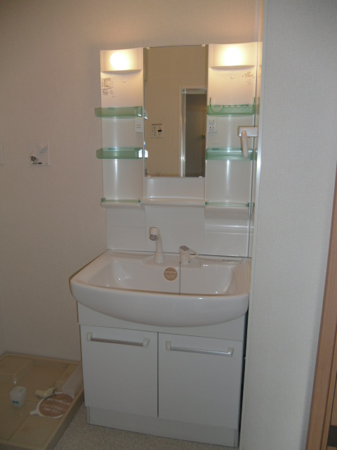 Washroom. With shampoo dresser