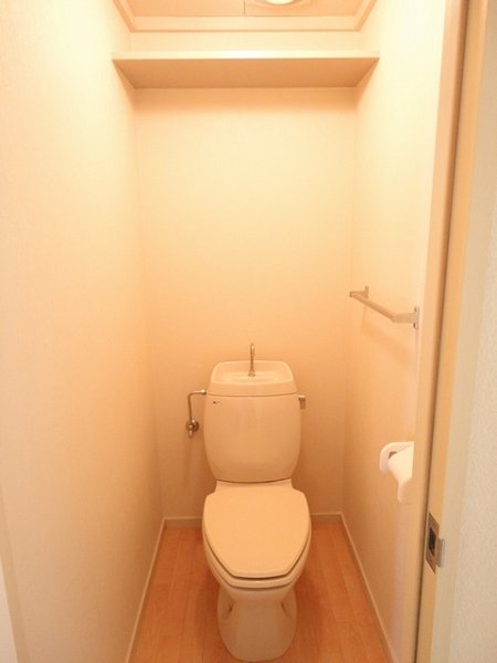 Toilet. Clothes