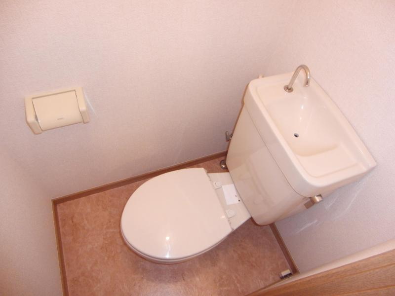 Toilet. It drifts cleanliness