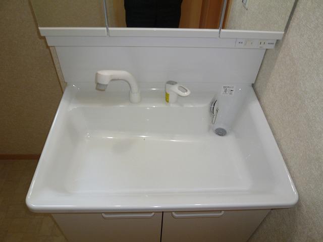 Wash basin, toilet. Indoor (October 7, 2013) Shooting