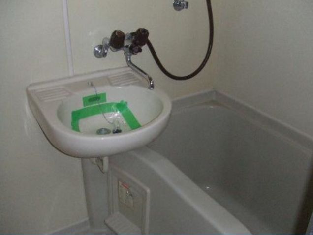Bath. Bus toilet by