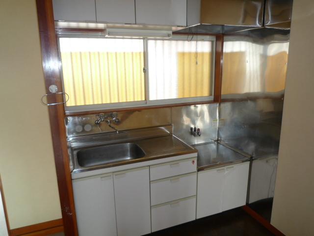 Kitchen. Bright kitchen there is a window in the kitchen