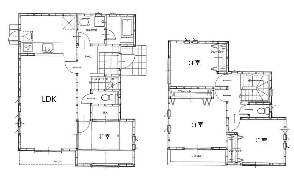 Floor plan. 21.9 million yen, 4LDK, Land area 134.1 sq m , Building area 99.36 sq m