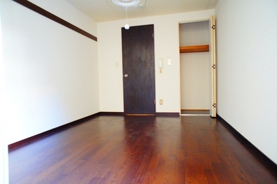 Living and room. Western-style room is equipped with storage