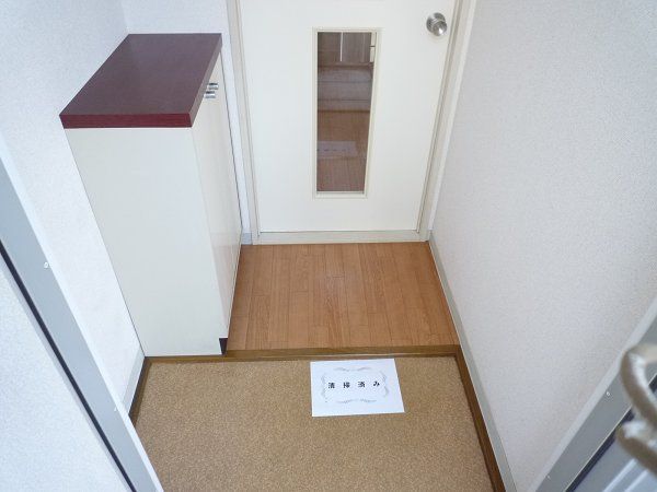 Entrance. It is a photograph of another room