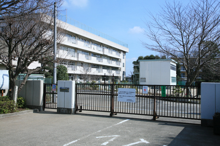 Junior high school. Kashiwashiritsu 1985m Nakahara until junior high school (junior high school)