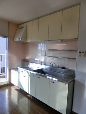 Kitchen. Two-burner gas stove installation Allowed