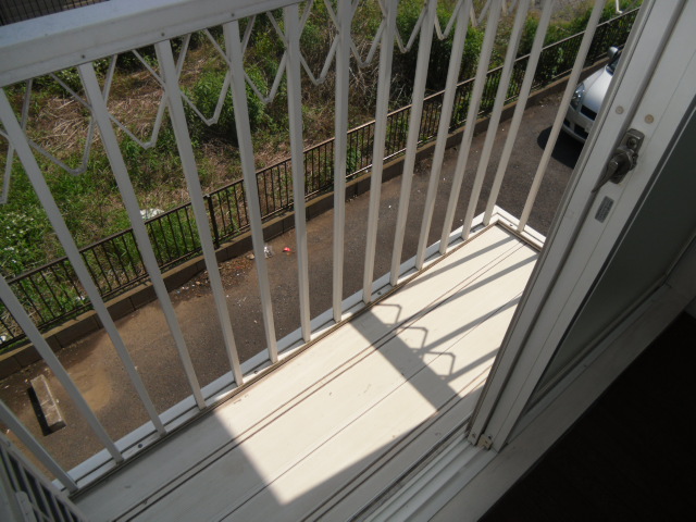 Balcony. Since facing south that day is also well your laundry is well dry likely