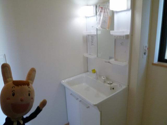 Wash basin, toilet. A Building room (December 3, 2013) Shooting