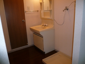 Washroom. It is a washroom space.