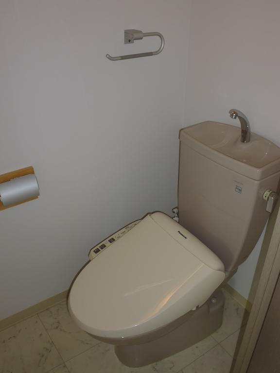 Toilet. It is with a bidet!