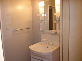 Washroom. There is a separate wash basin!
