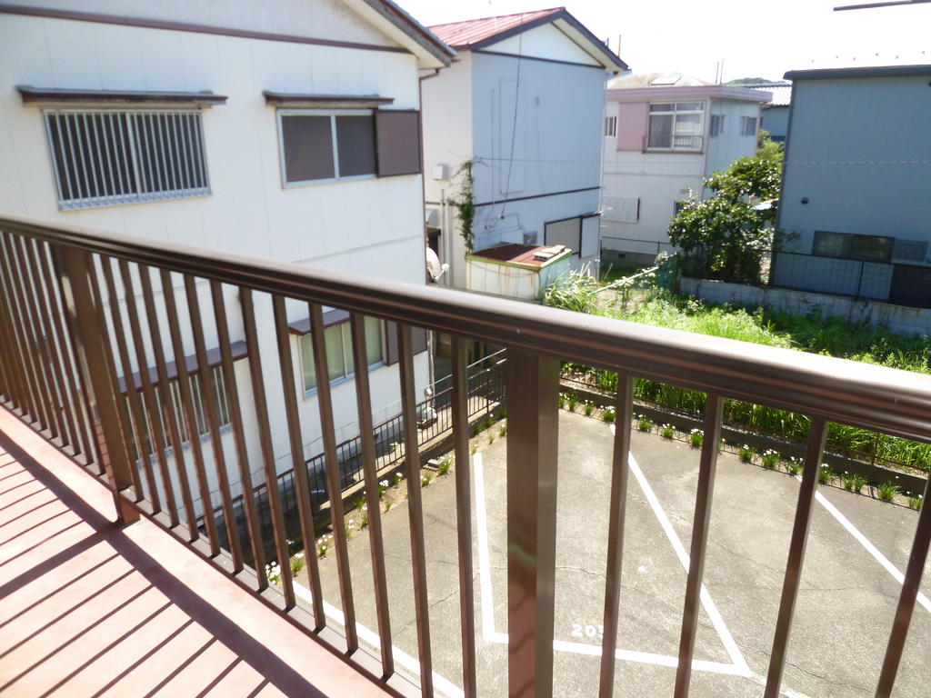 Balcony. Because the south-facing second floor, Day is good! 