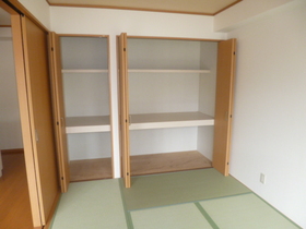 Living and room. Japanese-style storage