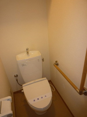 Toilet. Heating toilet seat