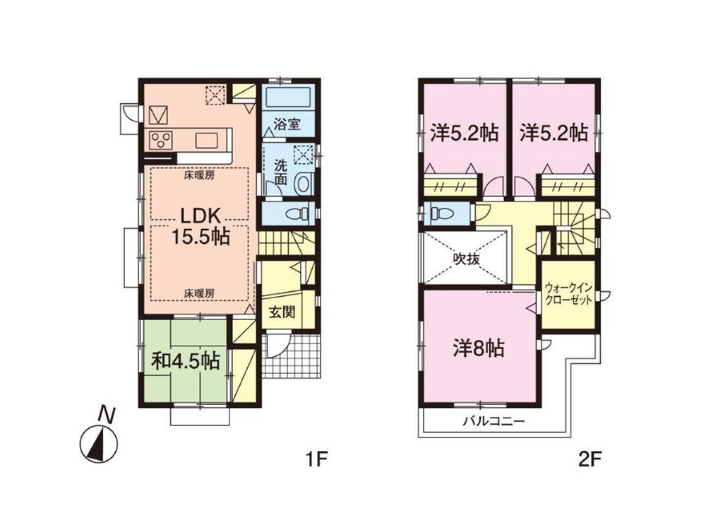 Floor plan. 800m to Super Maruetsu