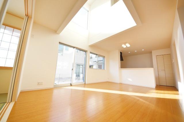 Family reunion in the spacious living room