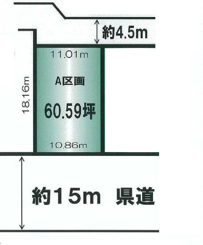 Compartment figure. Land price 25 million yen, Land area 200.31 sq m