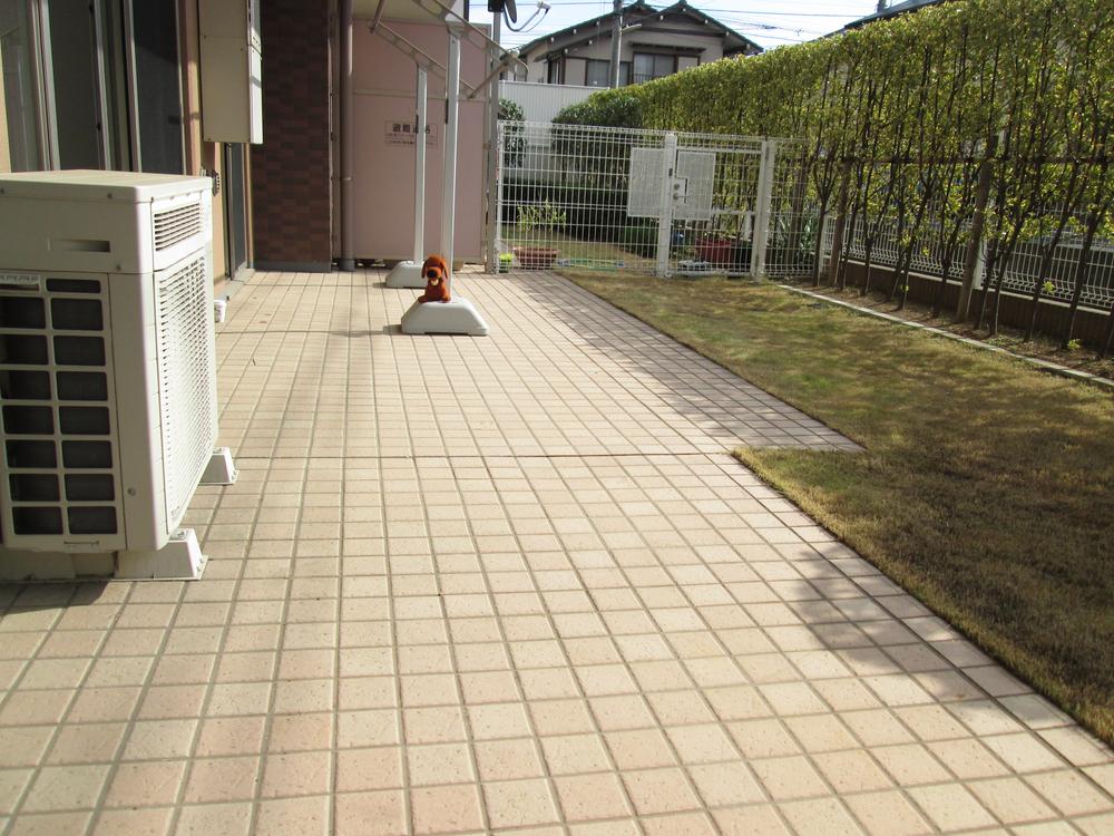Balcony. terrace ・ Garden part. It is spacious