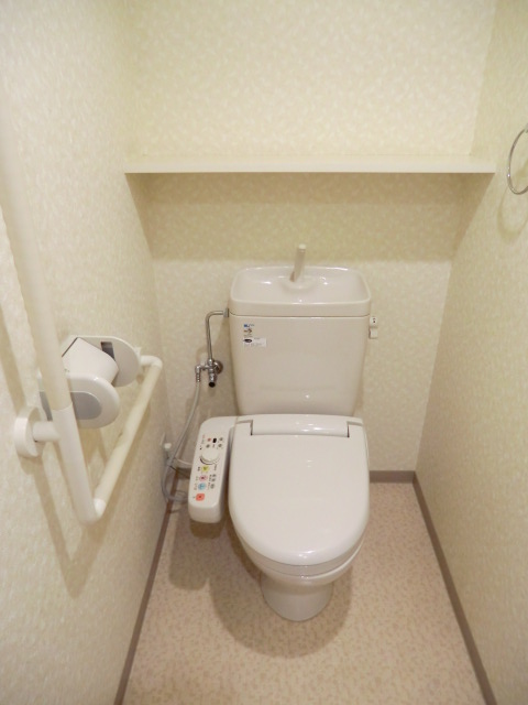 Toilet. With Washlet