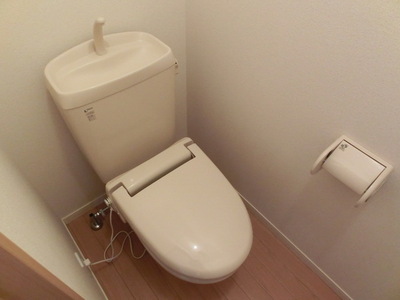 Toilet. Heating toilet seat