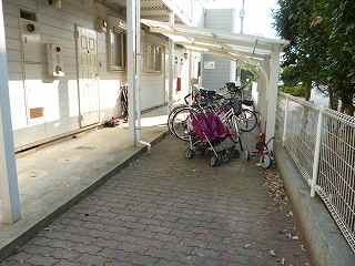 Other common areas. Bicycle-parking space