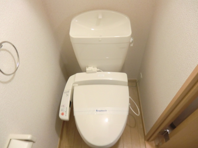 Toilet.  ☆ It comes with warm water cleaning toilet seat ☆