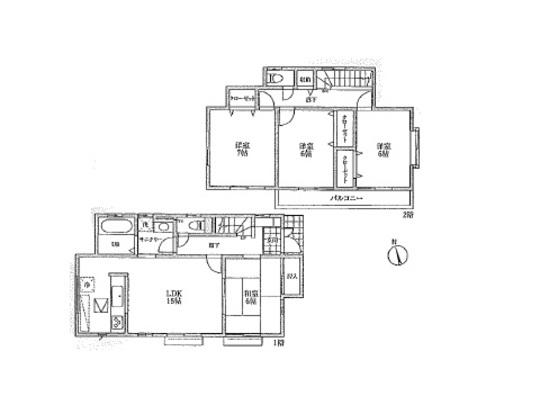Floor plan. 31,800,000 yen, 4LDK, Land area 120.1 sq m , Building area 97.71 sq m floor plan