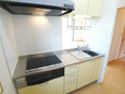 Kitchen.  ※ It is a photograph of the inverted floor plan 102, Room.