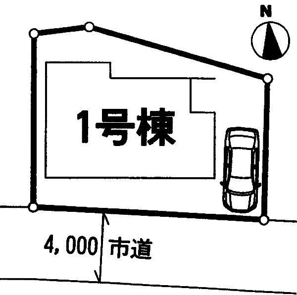 Compartment figure. 20.8 million yen, 4LDK, Land area 119.98 sq m , Building area 98.98 sq m front road sidewalk also been developed, Safe for small children